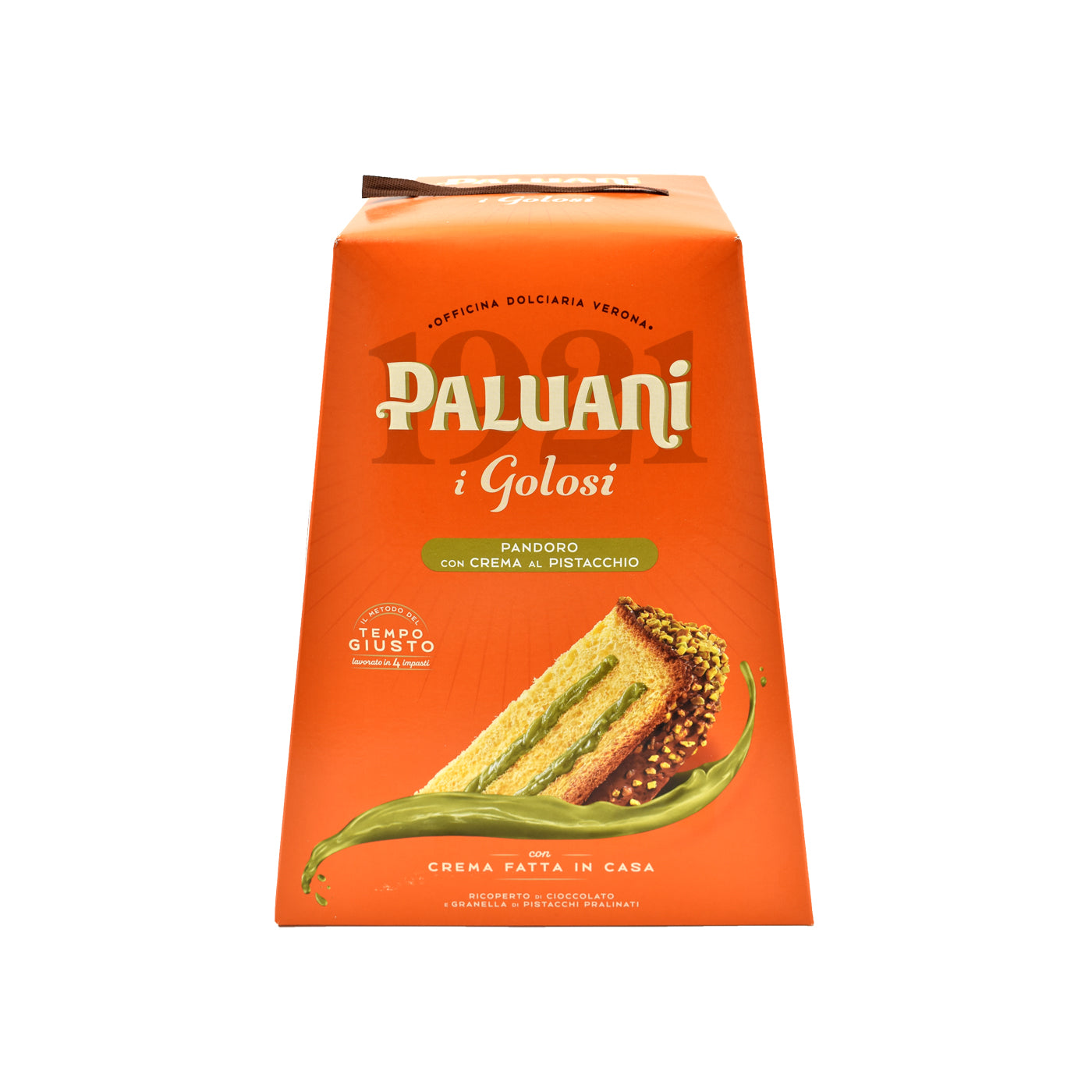 Paluani i Golosi Panettone with Pistachio Cream