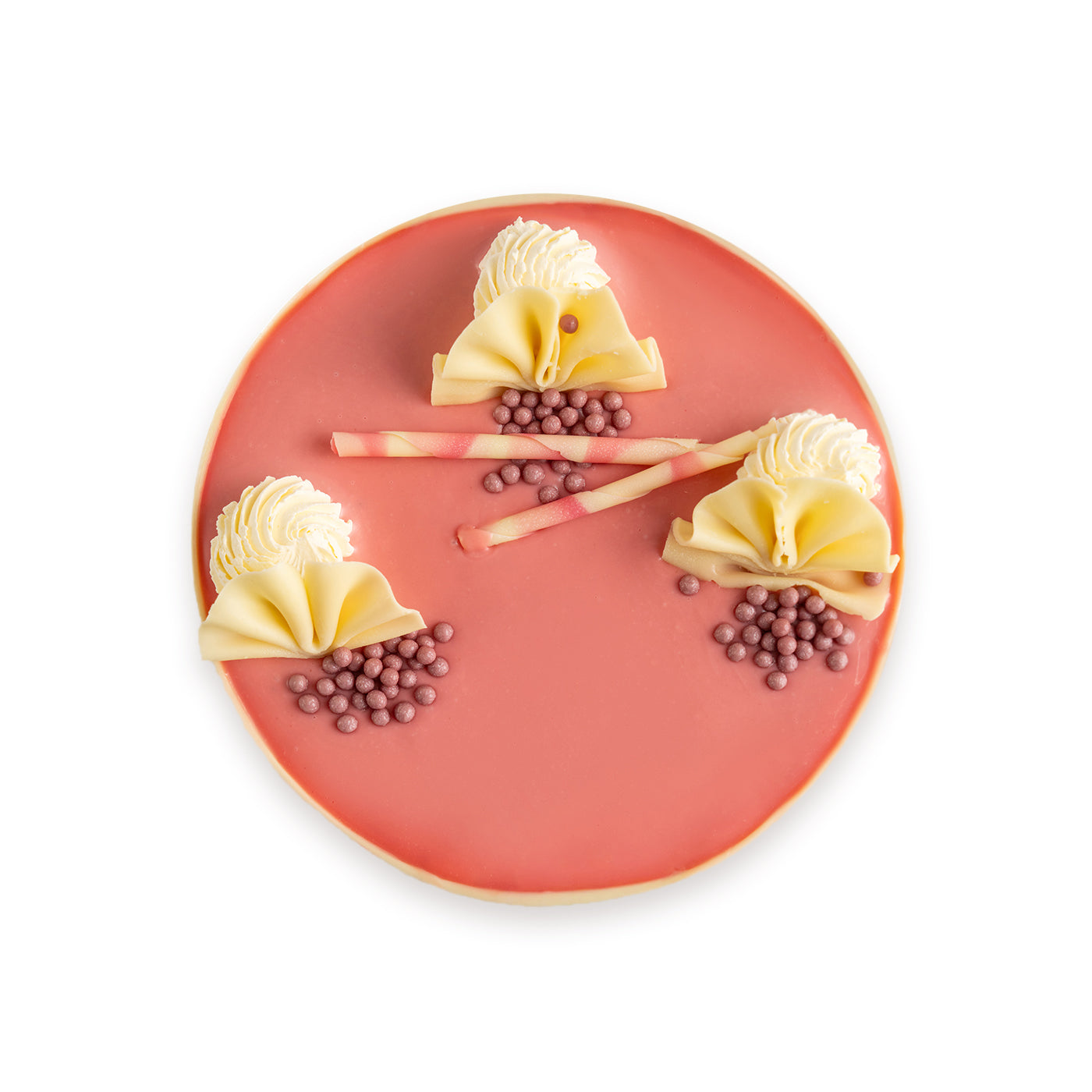 Vanilla & Strawberry Cake