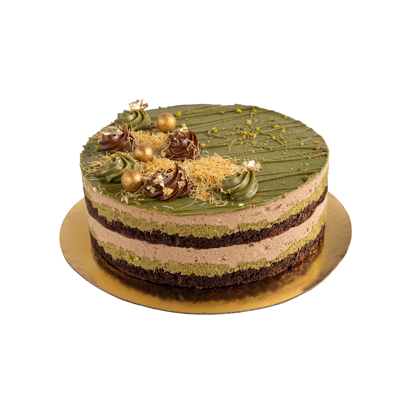 Dubai Chocolate Cake