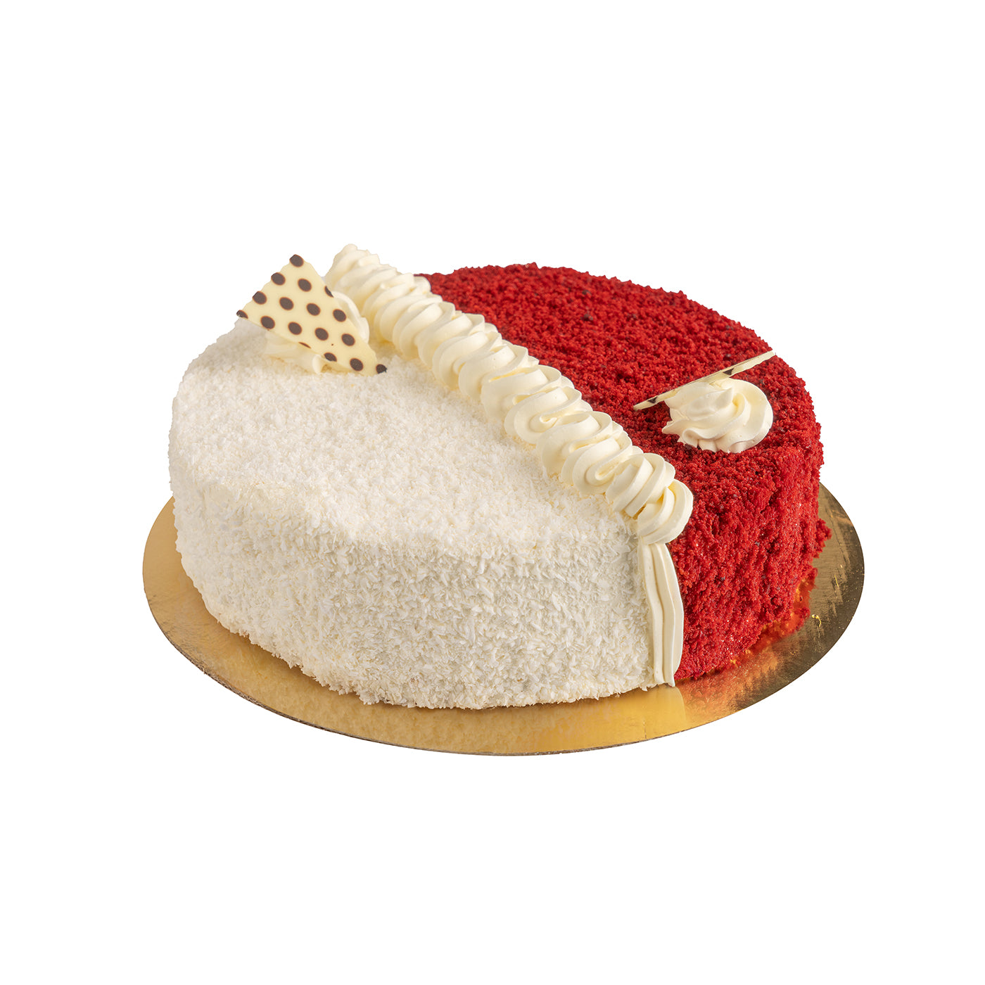 Raffaello with Almonds & Red Velvet Cake