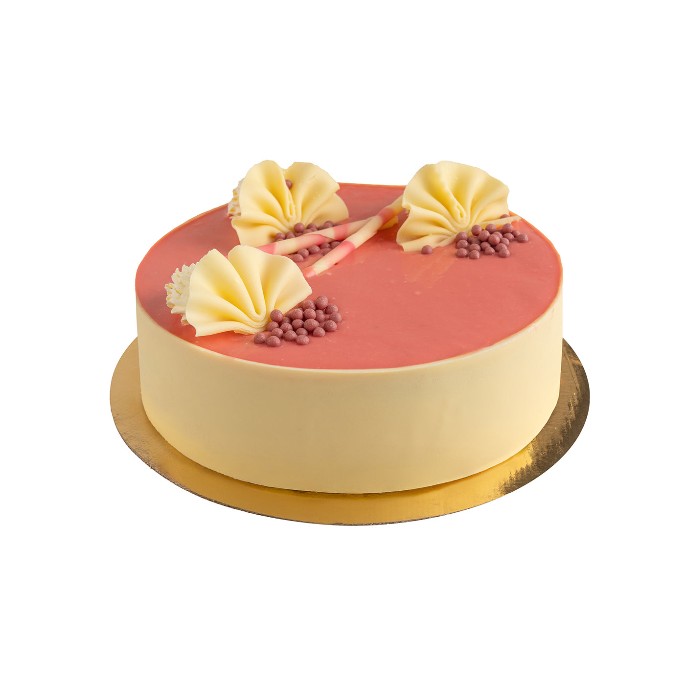 Vanilla & Strawberry Cake