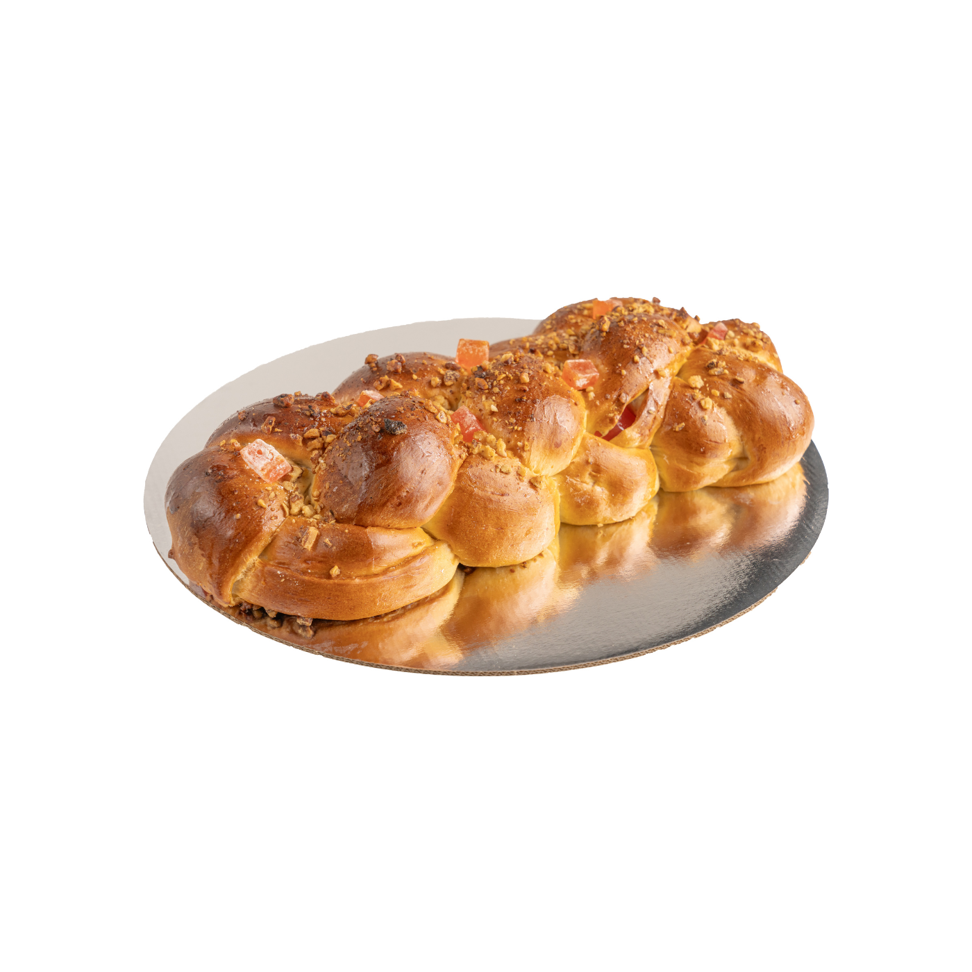 Easter Bread with Turkish Delight and Walnuts